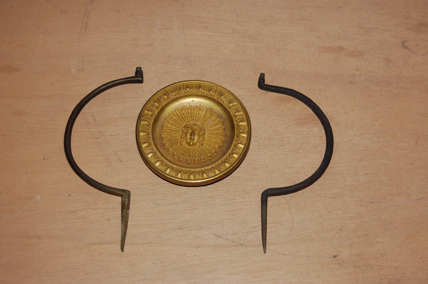 sostegno, coppia - ambito italiano (primo quarto sec. XIX)