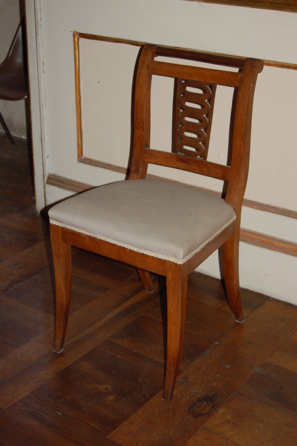 sedia, serie - ambito lombardo (primo quarto sec. XIX)