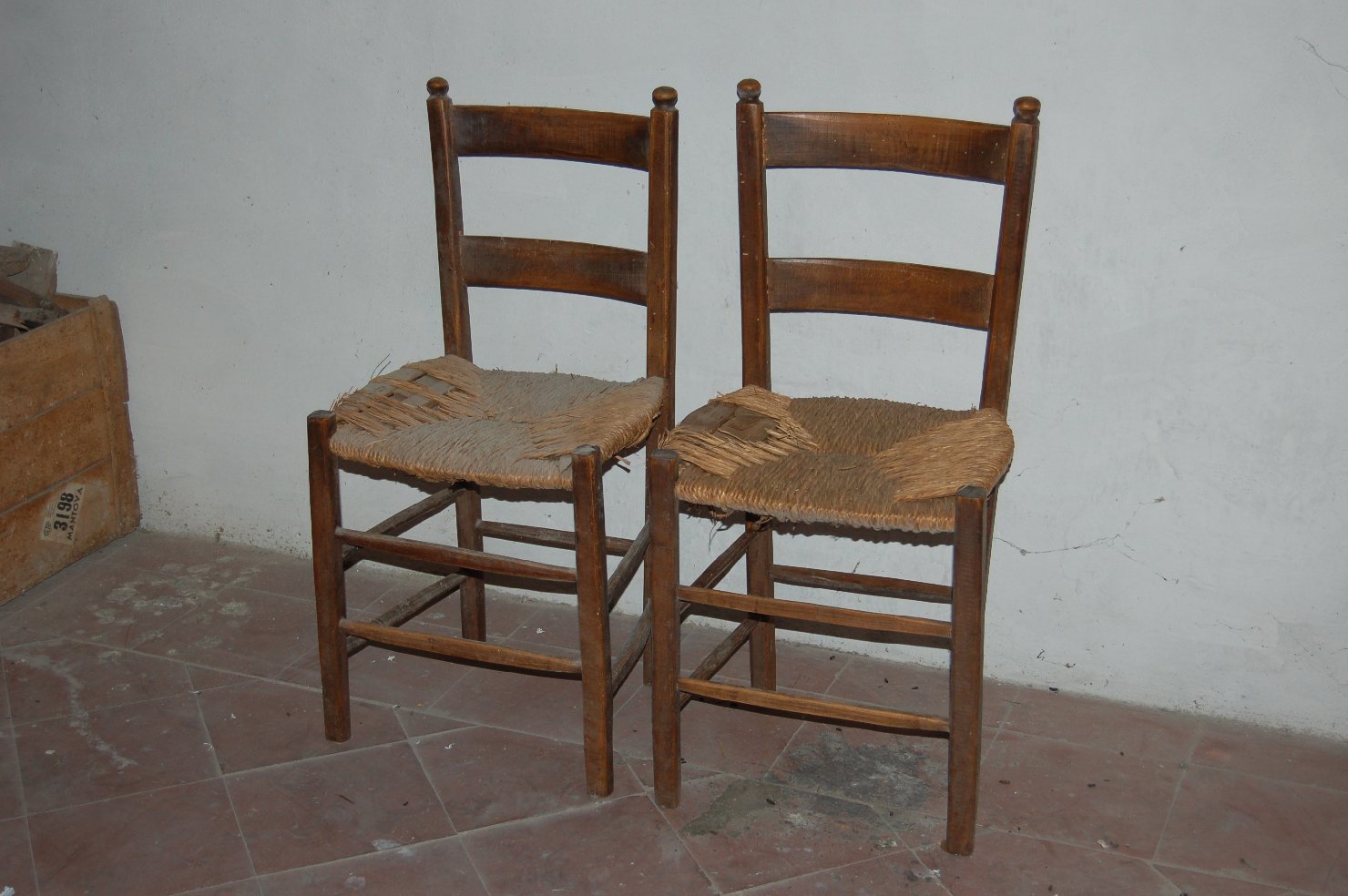 sedia, insieme - ambito lombardo (primo quarto sec. XX)