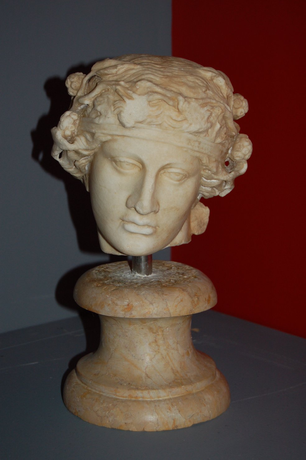 Dioniso (scultura, opera isolata) - arte romana (ultimo quarto sec. II)