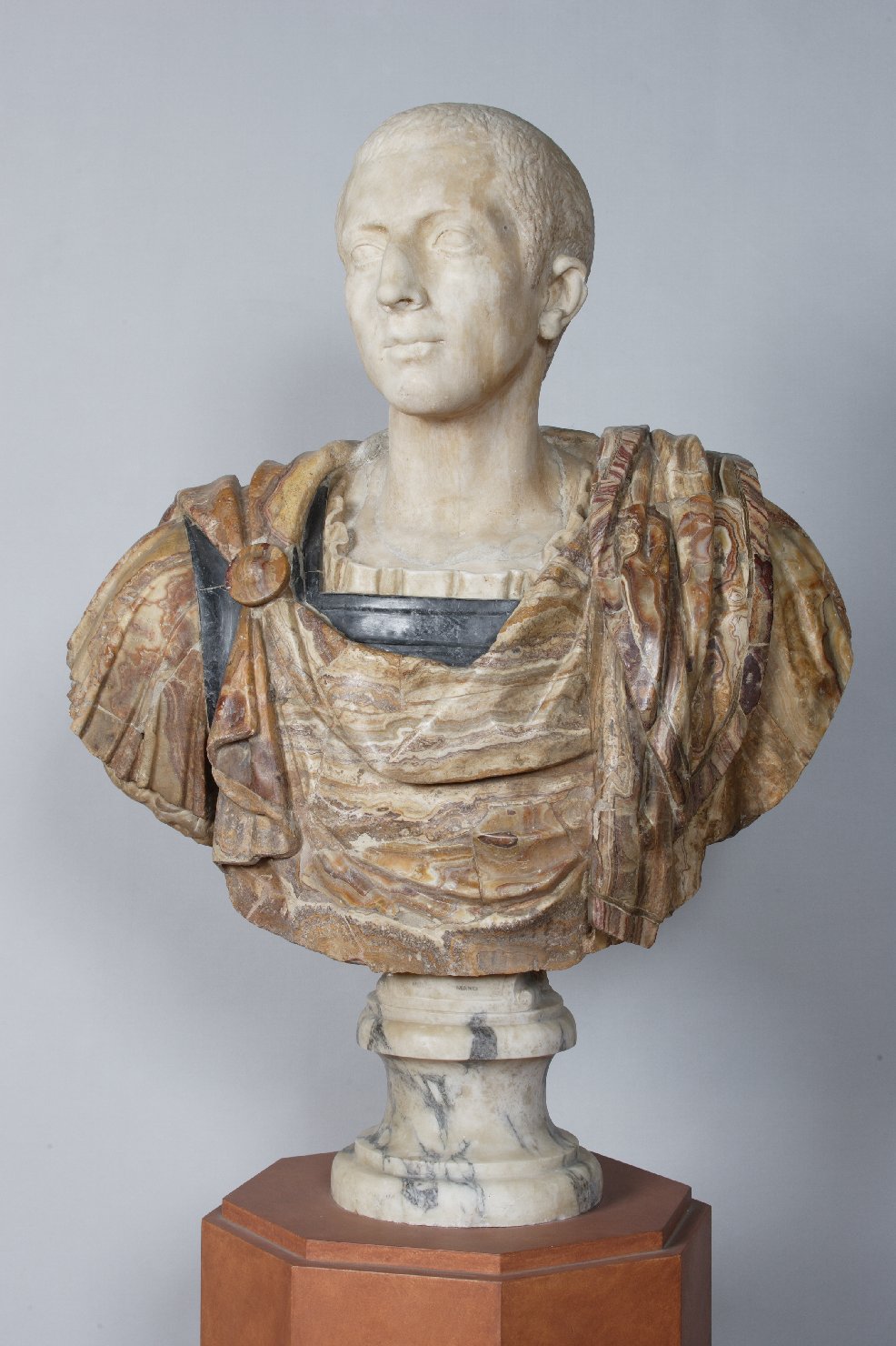 Ritratto virile (busto, opera isolata) - arte romana (terzo quarto sec. I a.C)