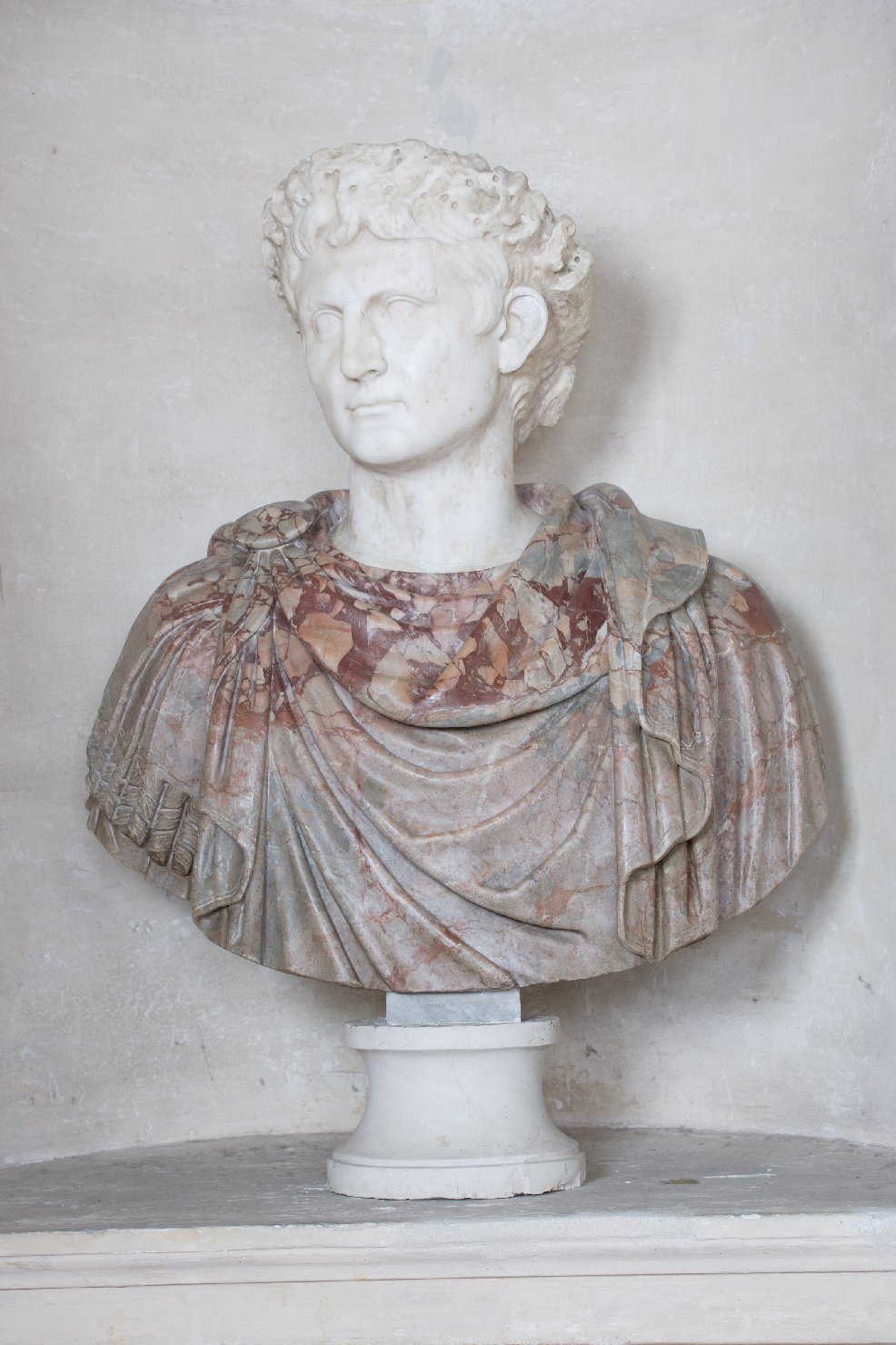 Ottaviano Augusto (busto, opera isolata) - arte romana (metà sec. I)