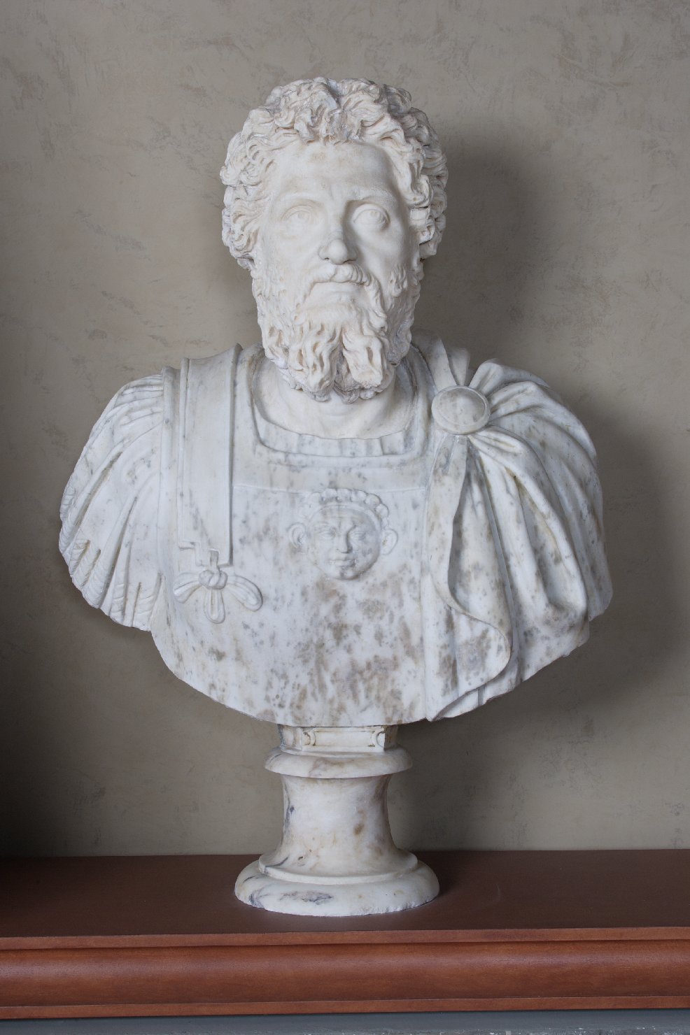 Settimo Severo (busto, opera isolata) - arte romana (secc. II/ III)