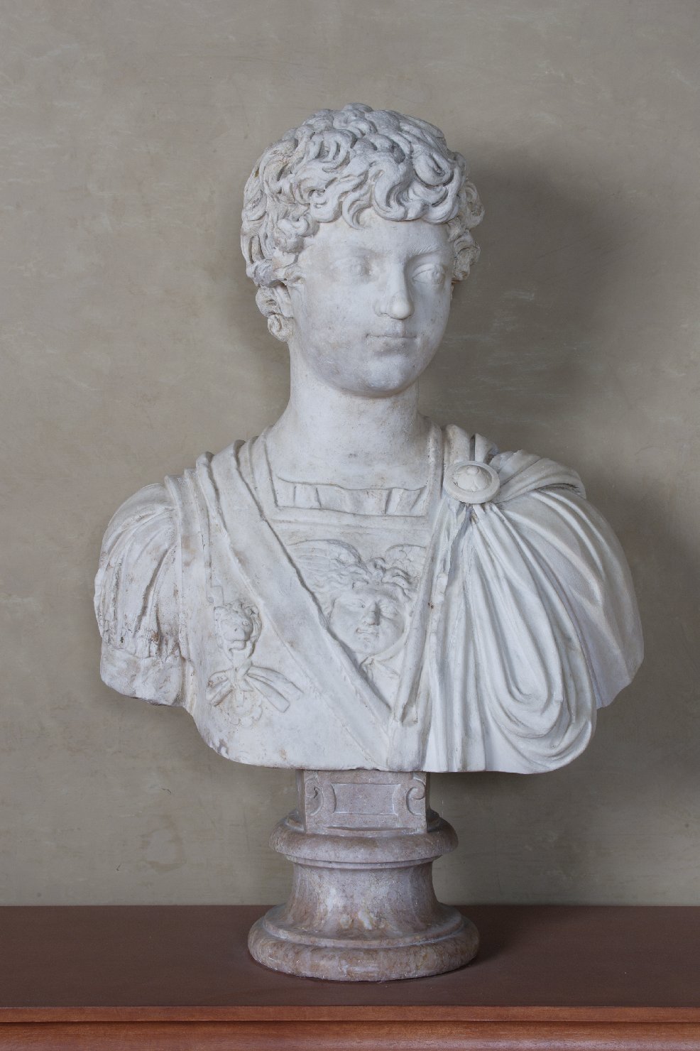 Caracalla giovane (busto, opera isolata) - arte romana (secc. II/ III)