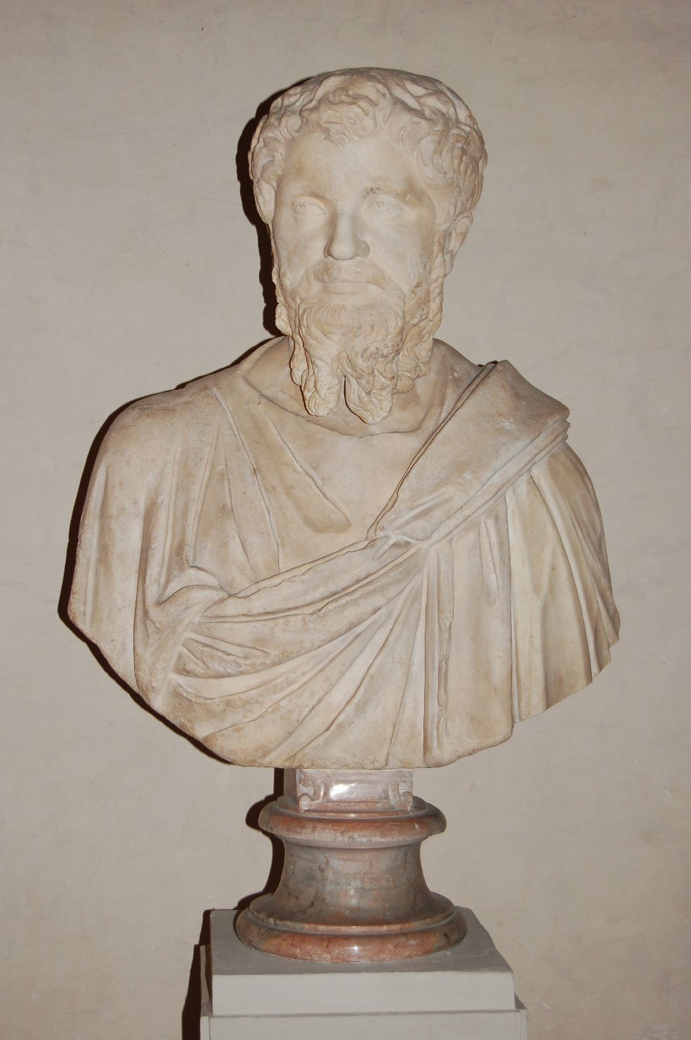 Settimo Severo Imperatore (busto, opera isolata) - arte romana (sec. III)