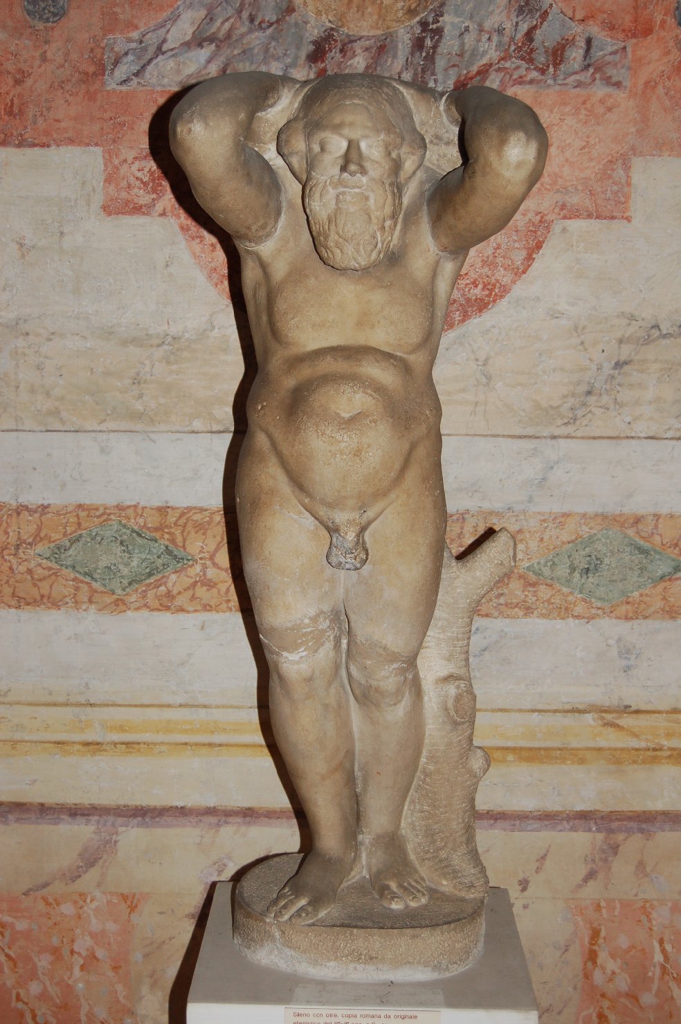 Sileno (statua, opera isolata) - arte romana (secc. I/ II)