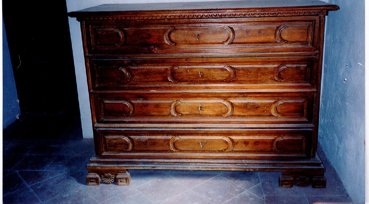 cassettone, opera isolata - ambito mantovano (fine, inizio sec. XVII, sec. XX)