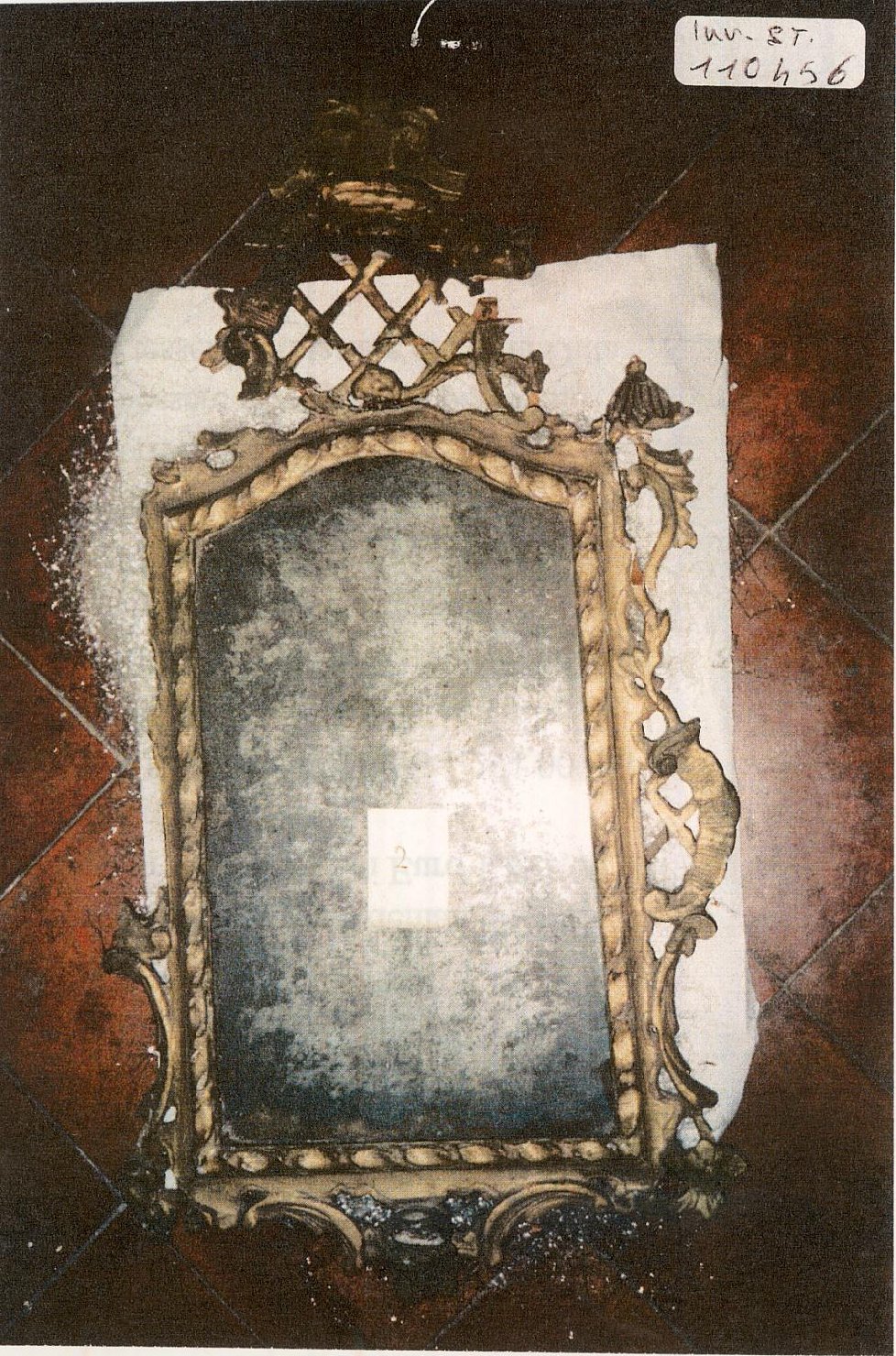 specchiera, serie - ambito Italia settentrionale (metà sec. XVIII)