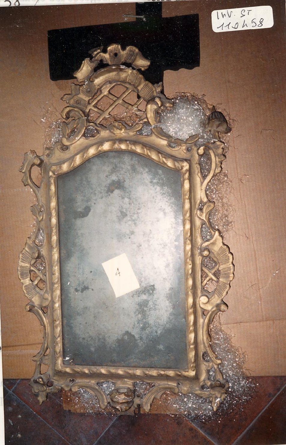 specchiera, serie - ambito Italia settentrionale (metà sec. XVIII)