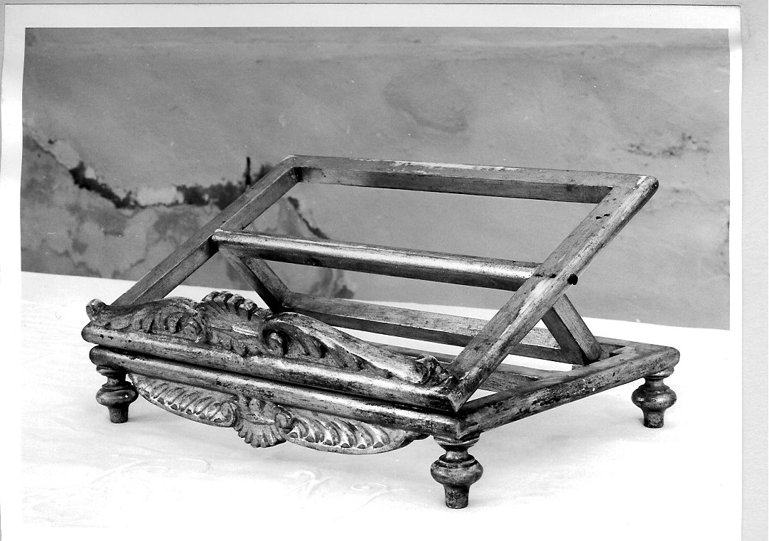 leggio - bottega marchigiana (sec. XIX)