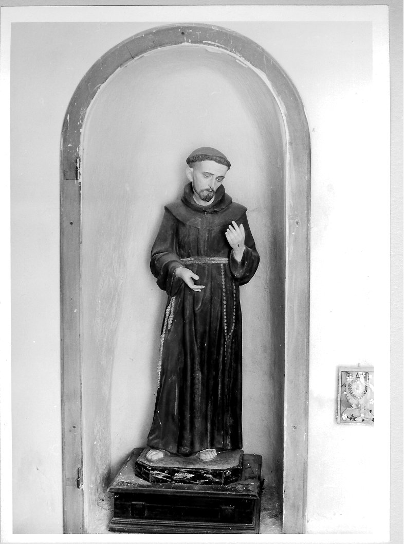 San Francesco (statua) - bottega marchigiana (prima metà sec. XX)