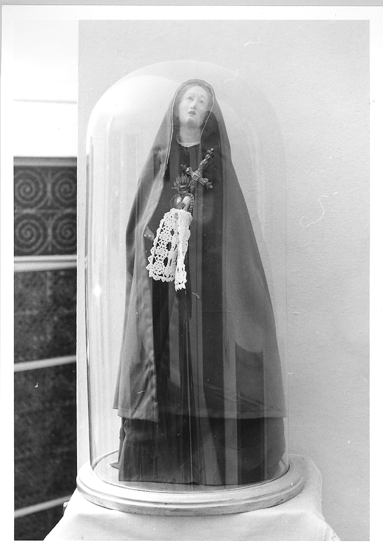 Madonna Addolorata (statuetta) - bottega marchigiana (fine/inizio secc. XIX/ XX)