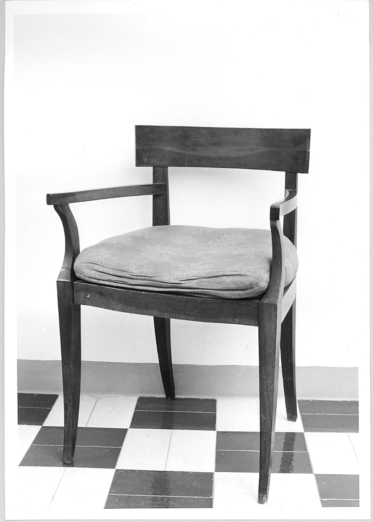 poltroncina - bottega marchigiana (sec. XIX)