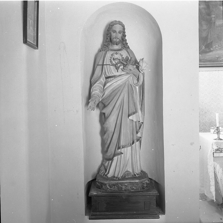 Sacro Cuore di Gesù (statua) - bottega romana (prima metà sec. XX)