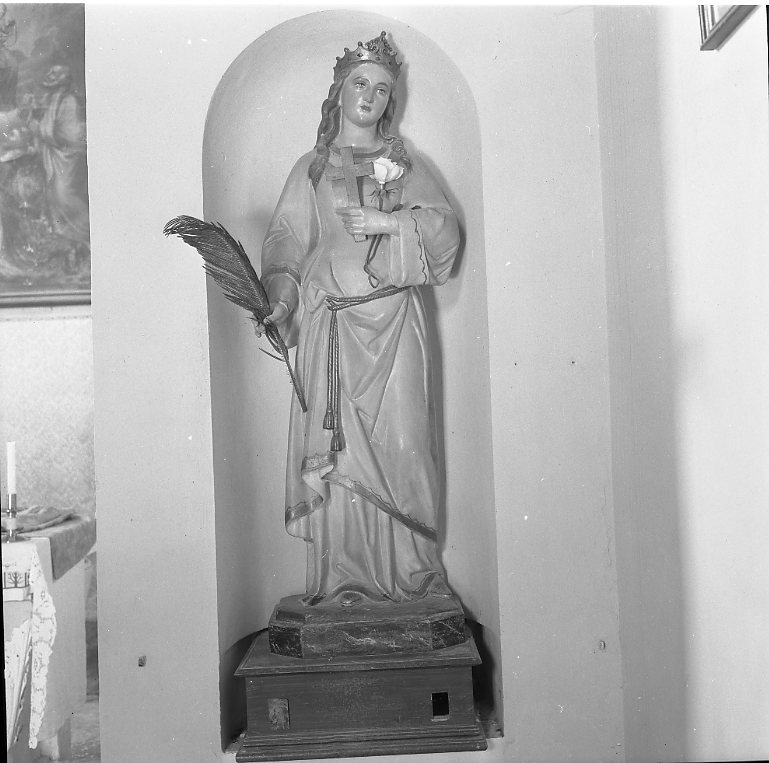 Santa Eurosia (statua) - bottega romana (prima metà sec. XX)