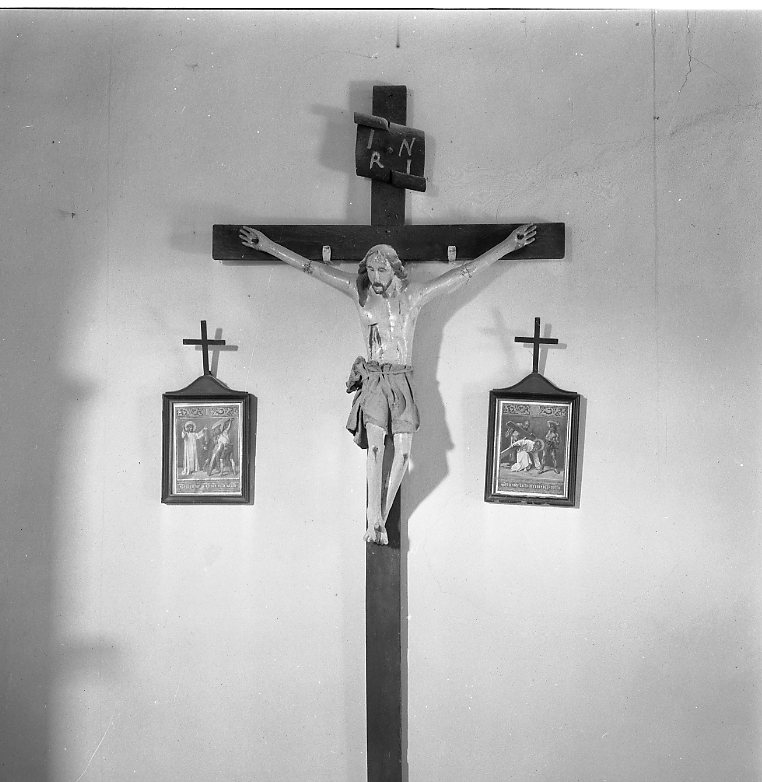 crocifisso - bottega marchigiana (fine/inizio secc. XIX/ XX)