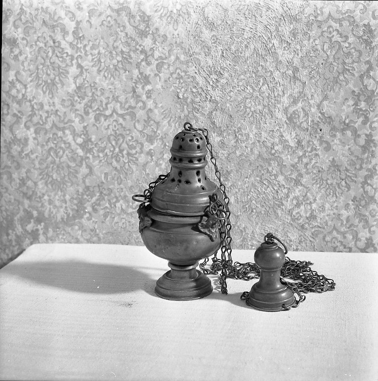 turibolo - a coppa - bottega marchigiana (prima metà sec. XX)