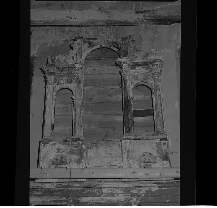 cassa d'organo - bottega tosco-marchigiana (fine/inizio secc. XVIII/ XIX)