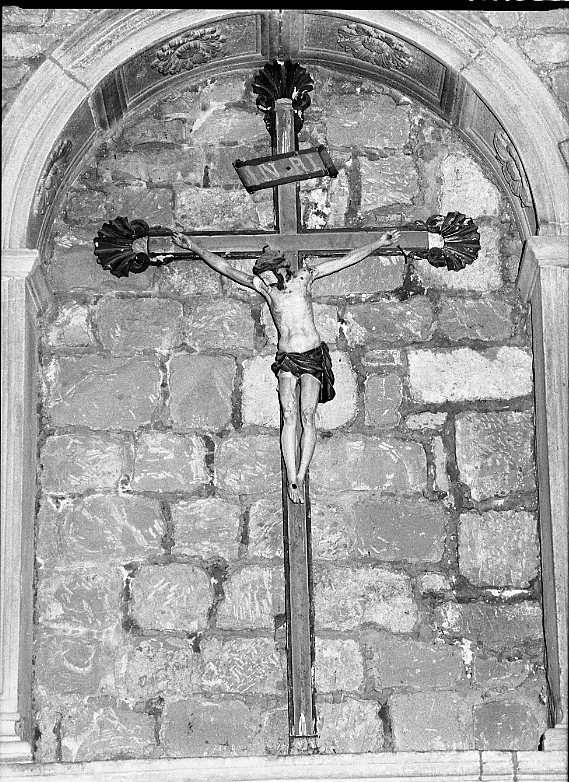 crocifisso - bottega emiliano-romagnola (fine/inizio secc. XVIII/ XIX)