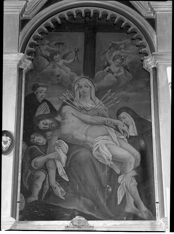 Pietà (dipinto) - ambito marchigiano-romagnolo (fine/inizio secc. XIX/ XX)