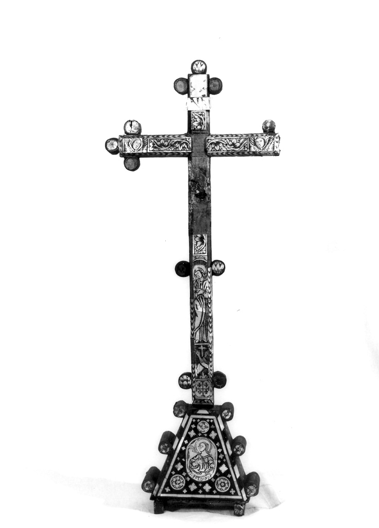 croce, opera isolata - manifattura cappuccina (sec. XVIII)