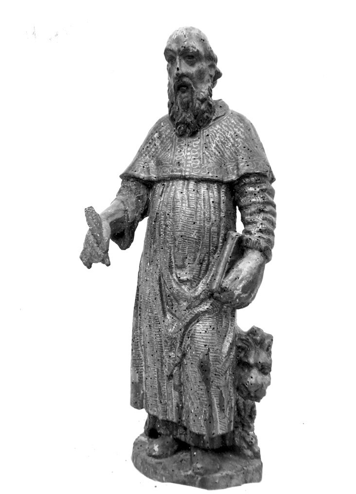 San Girolamo (statuetta, elemento d'insieme) - bottega di Pennabilli (sec. XVII)