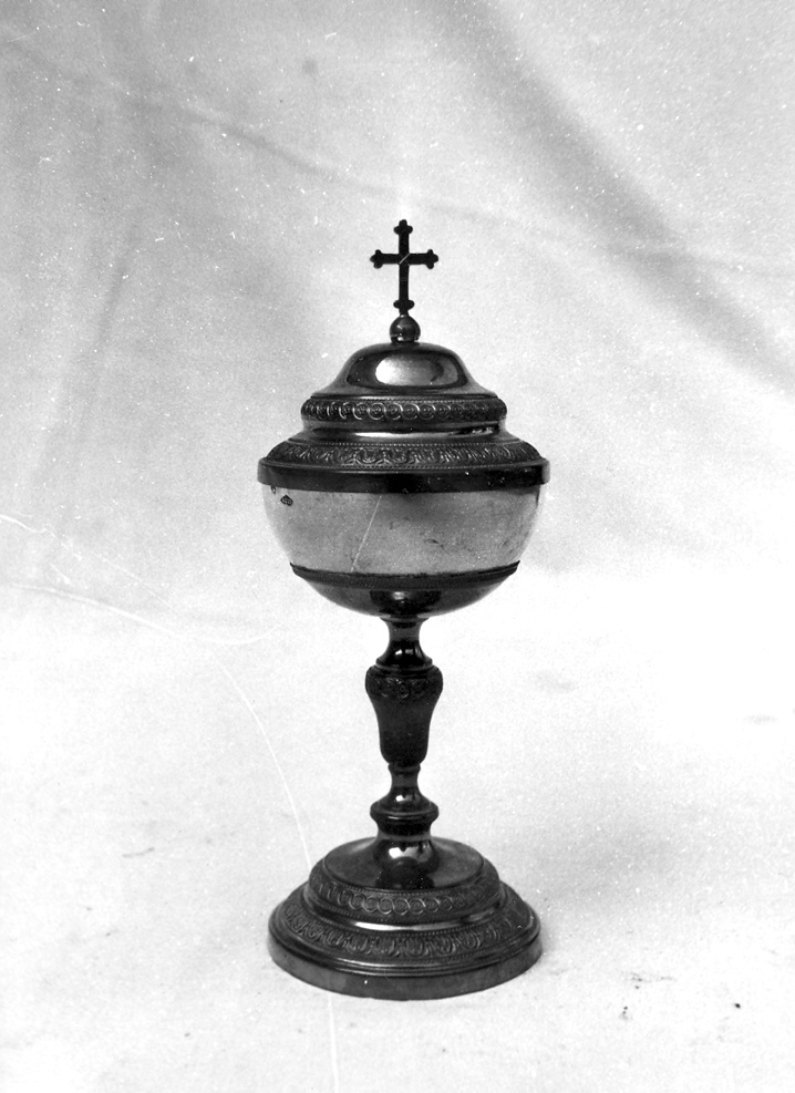 pisside, opera isolata - bottega romana (sec. XIX)