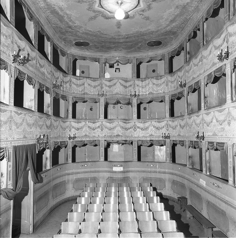 palco di teatro - bottega marchigiana (sec. XVIII, sec. XIX)