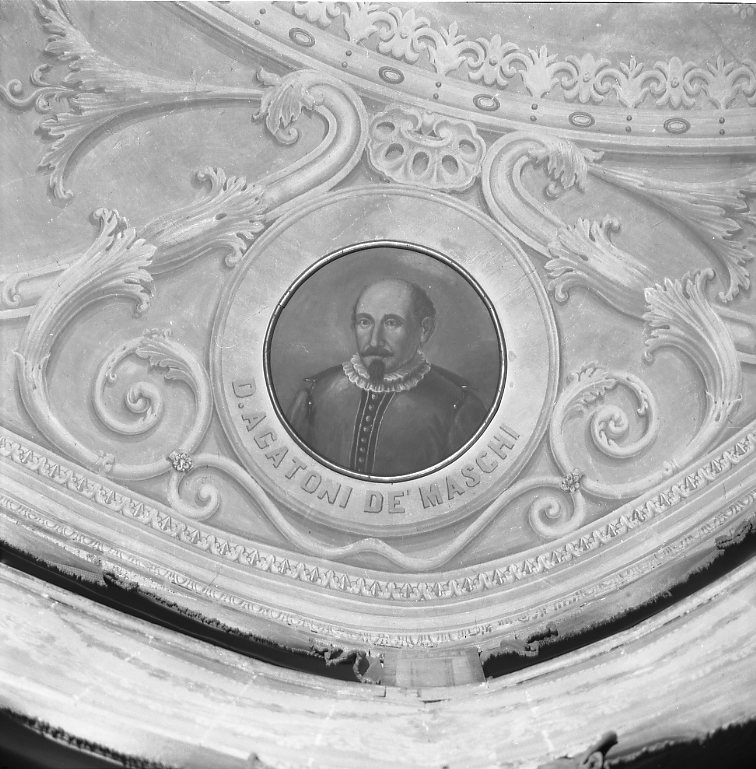 busto ritratto d'uomo (dipinto) - ambito emiliano (sec. XIX)