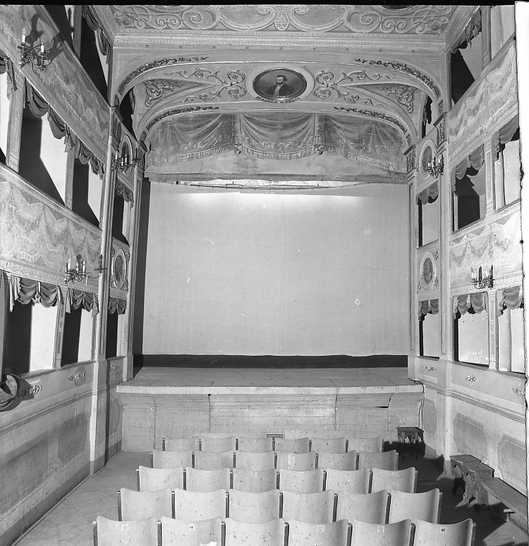 palco di teatro - bottega marchigiana (sec. XVIII, sec. XIX)