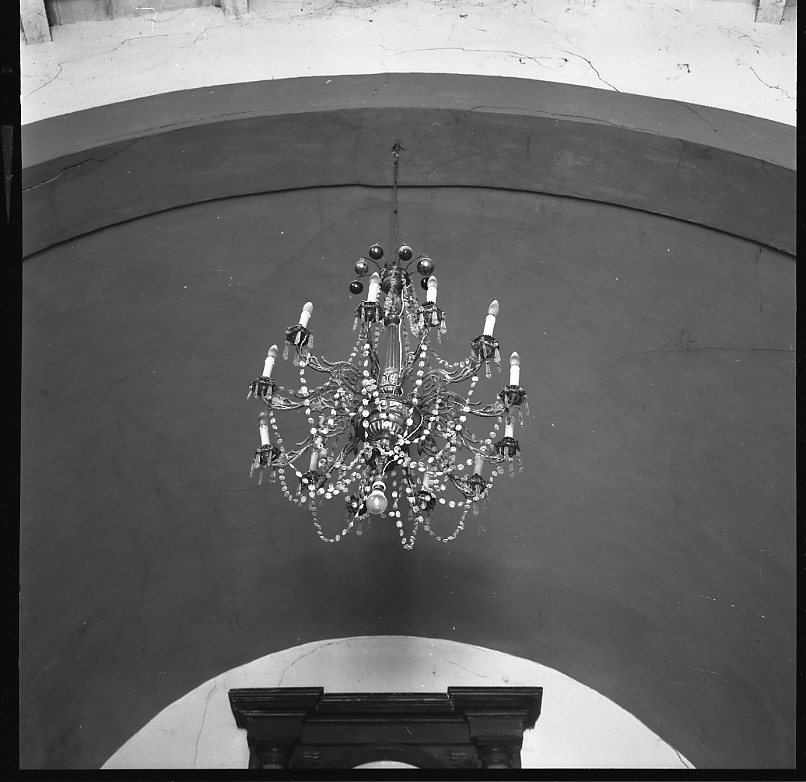 lampadario - produzione marchigiana (sec. XIX)