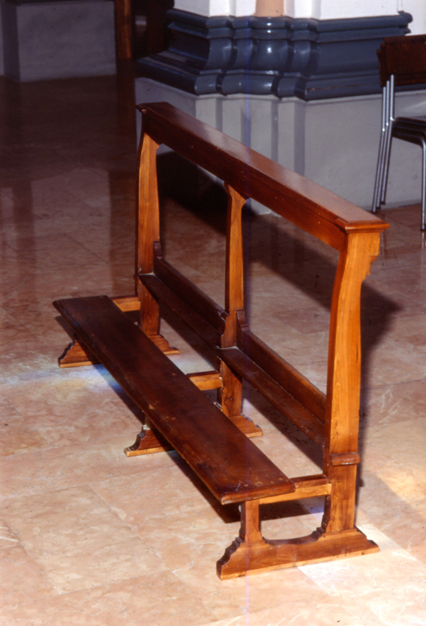 inginocchiatoio, serie - bottega marchigiana (metà sec. XX)