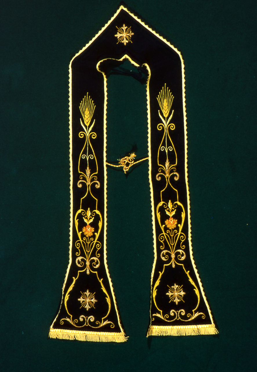 stola - manifattura italiana (prima metà sec. XX)