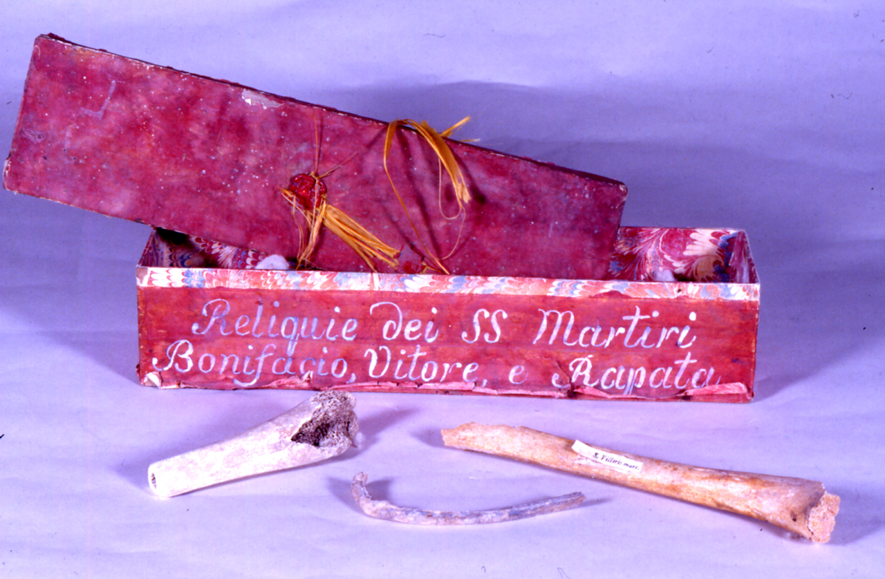 reliquiario - ambito Italia centrale (sec. XVIII)