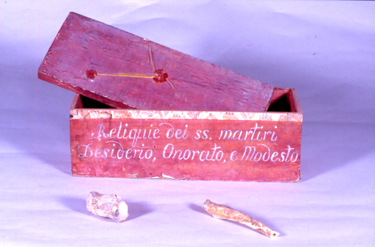 reliquiario - ambito Italia centrale (sec. XVIII)