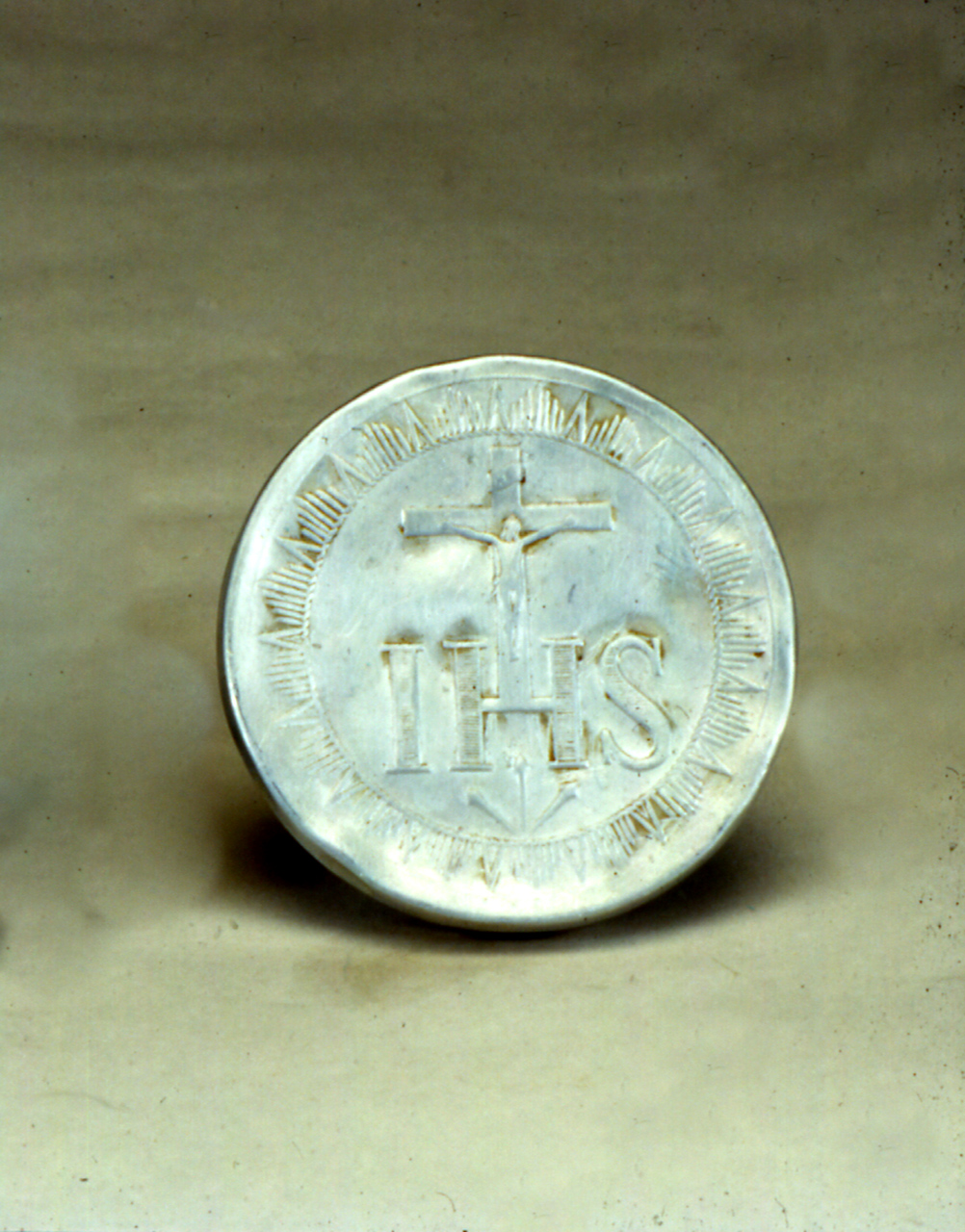 scatola per ostie - bottega marchigiana (metà sec. XX)