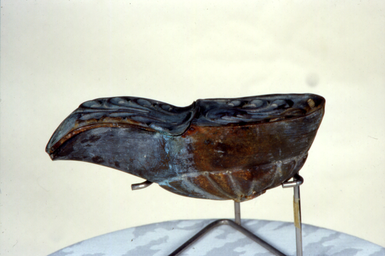 navicella portaincenso - bottega marchigiana (sec. XIX)