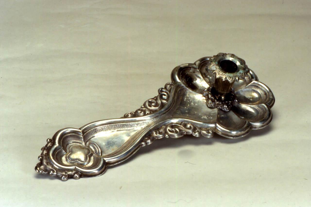 palmatoria - manifattura romana (seconda metà sec. XIX)