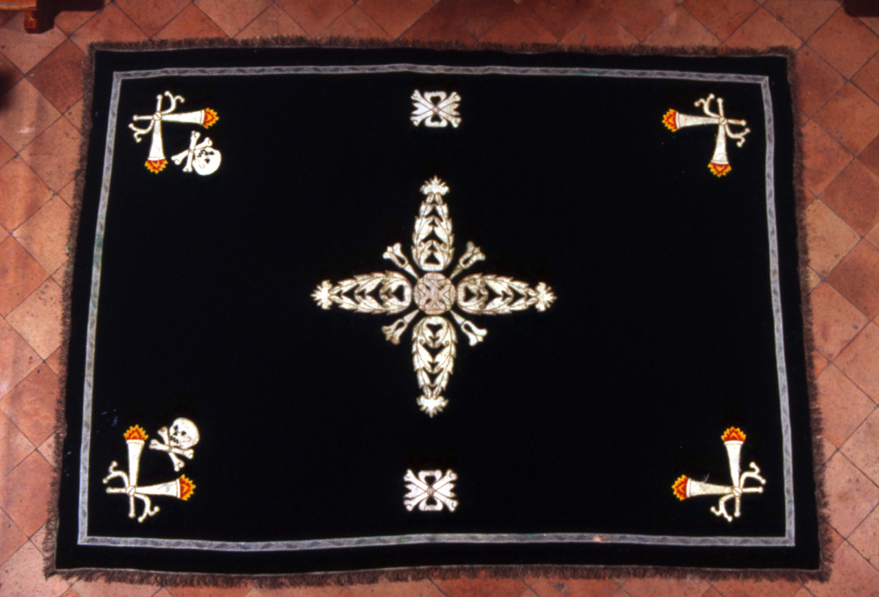 coltre del catafalco - manifattura italiana (prima metà sec. XX)