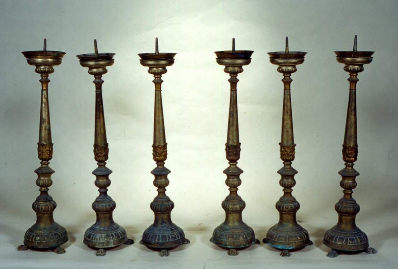 candeliere, serie - produzione Italia centrale (prima metà sec. XX)