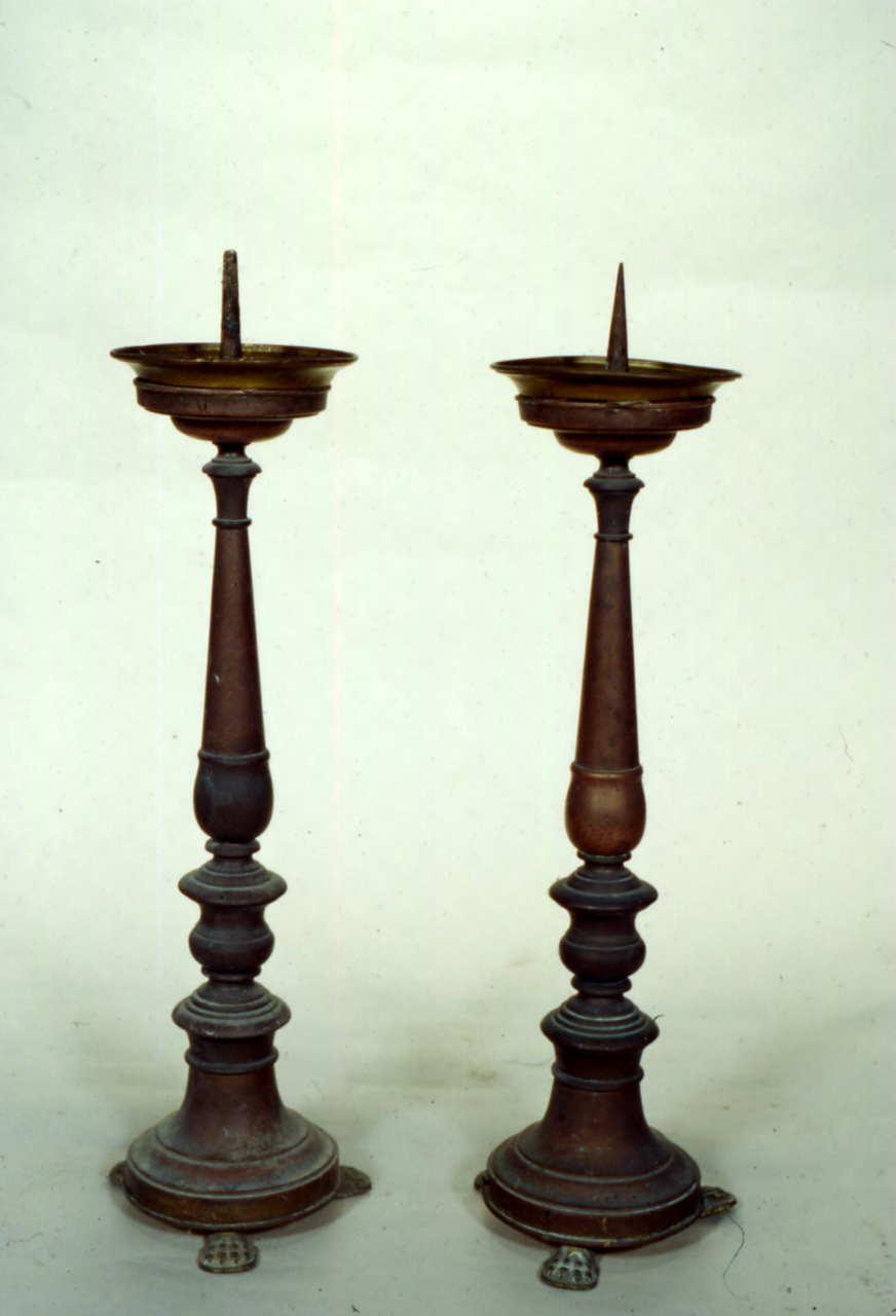 candeliere, serie - produzione Italia centrale (prima metà sec. XX)