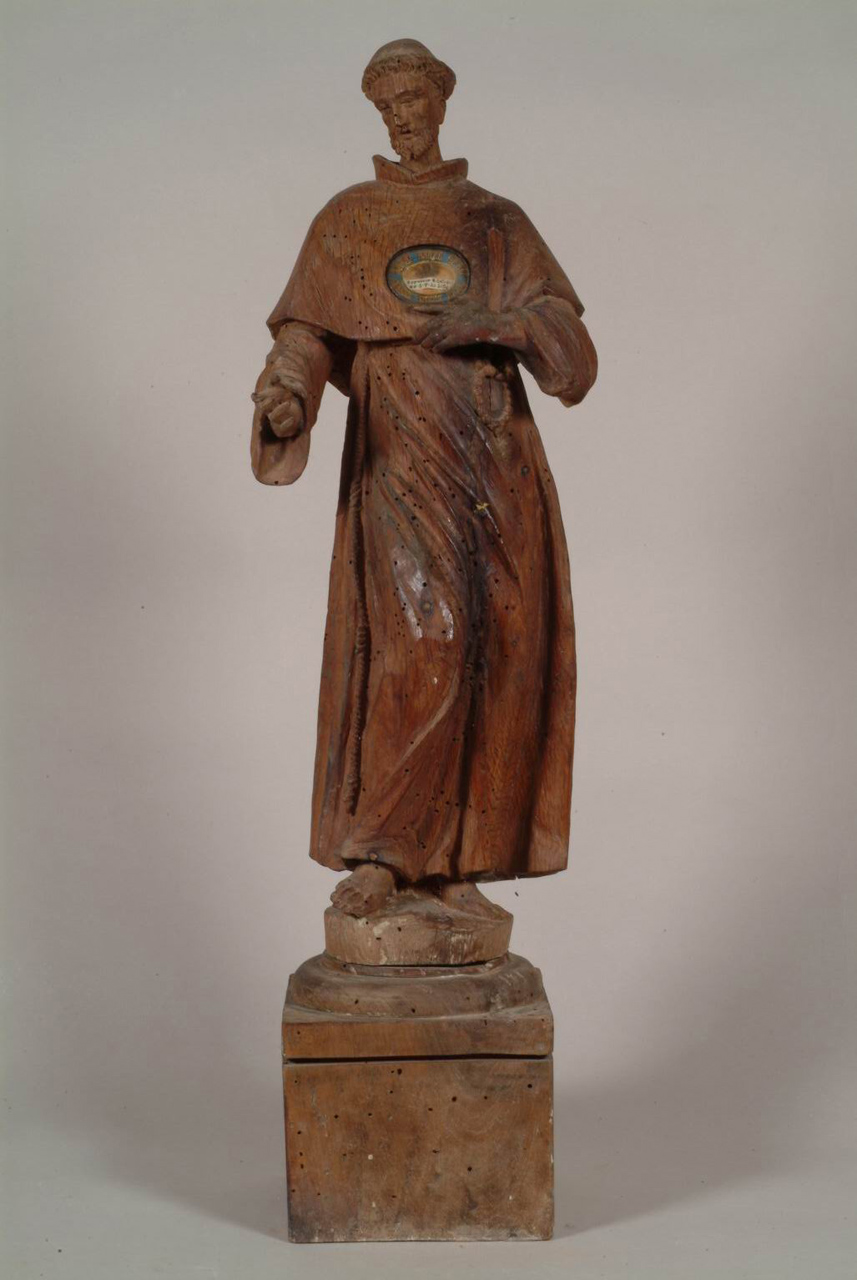 reliquiario - a statua - bottega marchigiana (sec. XVIII)