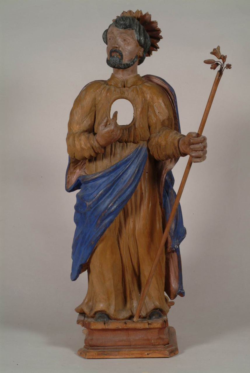 reliquiario - a statua - bottega marchigiana (sec. XIX)