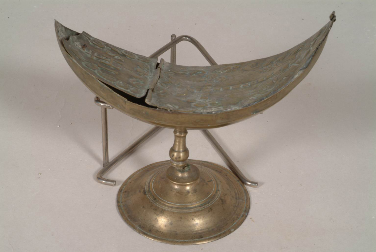 navicella portaincenso - bottega marchigiana (sec. XIX)