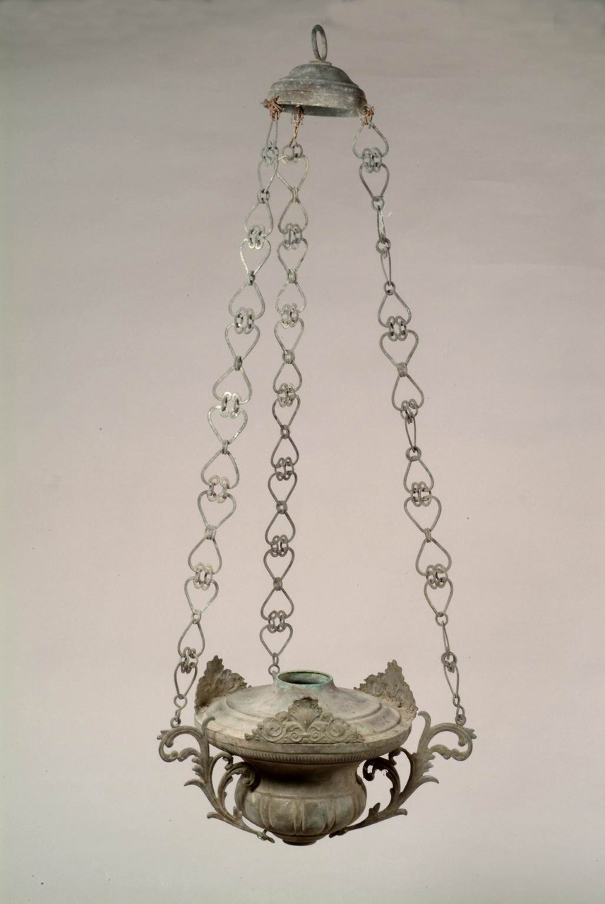 lampada del SS. Sacramento - bottega marchigiana (fine/inizio secc. XIX/ XX)