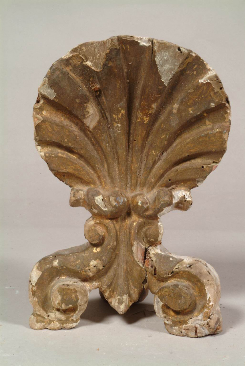 cimasa, elemento d'insieme - bottega marchigiana (sec. XIX)