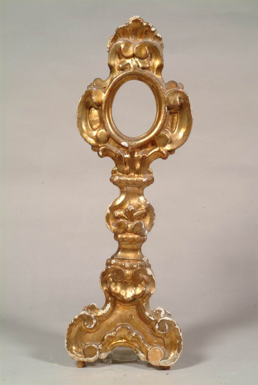 reliquiario - a ostensorio - bottega marchigiana (sec. XVII)