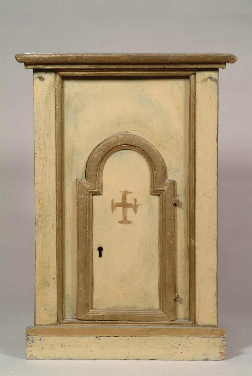 tabernacolo - bottega marchigiana (sec. XIX)