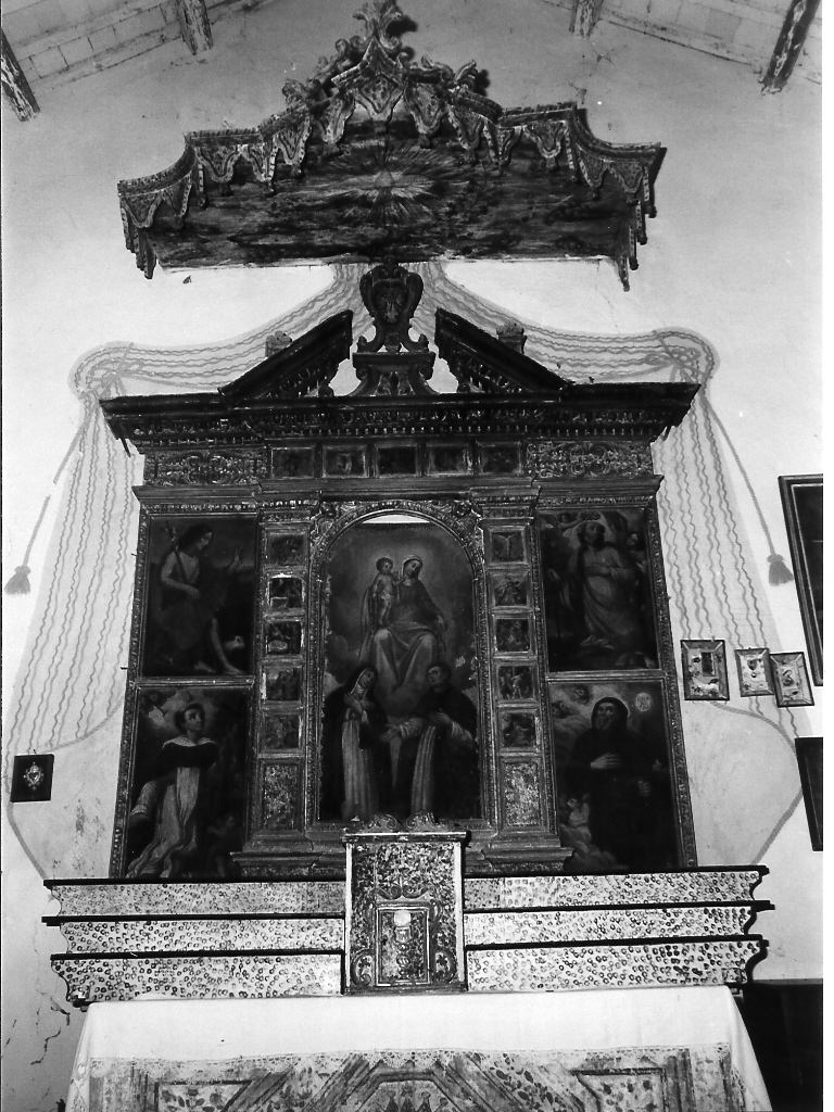 misteri del rosario (dipinto, elemento d'insieme) - ambito marchigiano (fine/inizio secc. XVII/ XVIII)