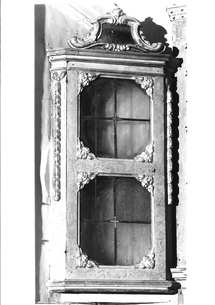 vetrinetta, coppia - bottega marchigiana (sec. XVIII)